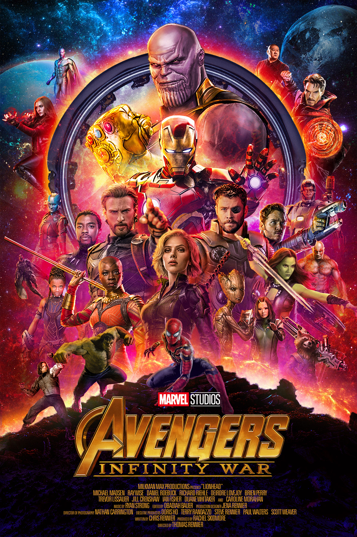 Infinity War movie poster