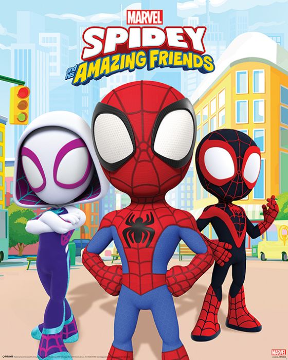 Spidey and Friends poster